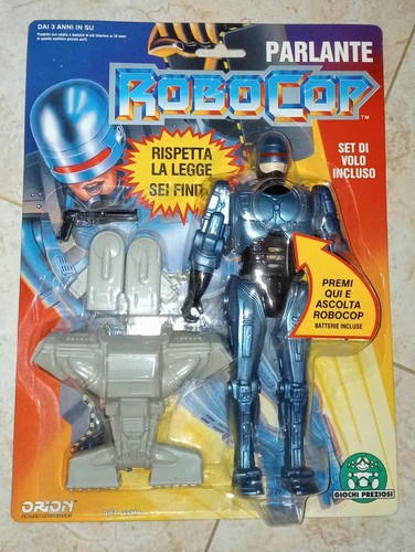 Robocop parlante 20cm con set - parlante,
