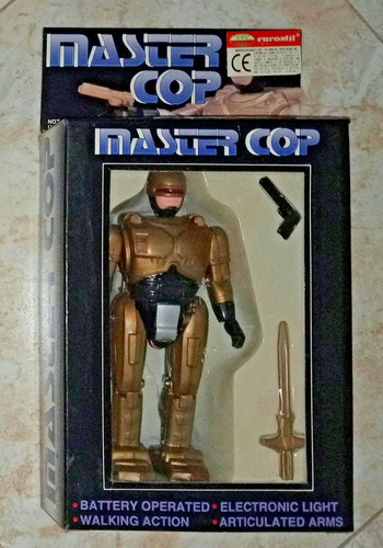 Master cop gold robocop - cop,