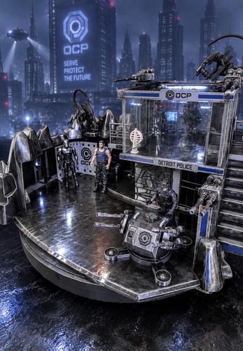 Diorama robocop ocp custom - robocop,