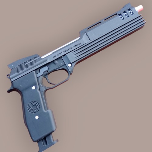 Auto pistol from robocop 3d - robocop,