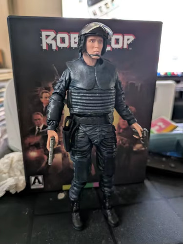 Robocop action figure ultimate - action,