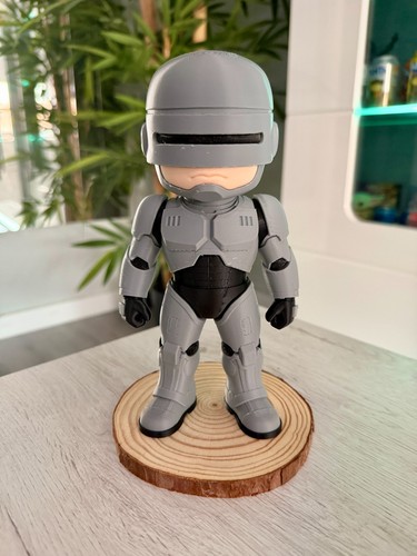 Figura robocop impresión - figura, 3d