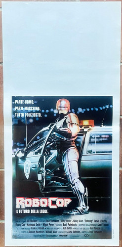 Locandina robocop futuro - locandina, il