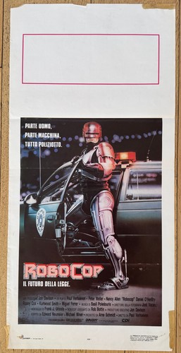 Locandina cinema robocop - locandina, cinema: